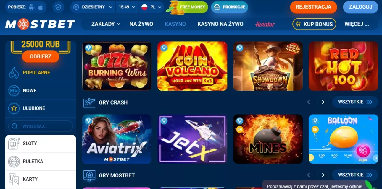 казино Mostbet 40